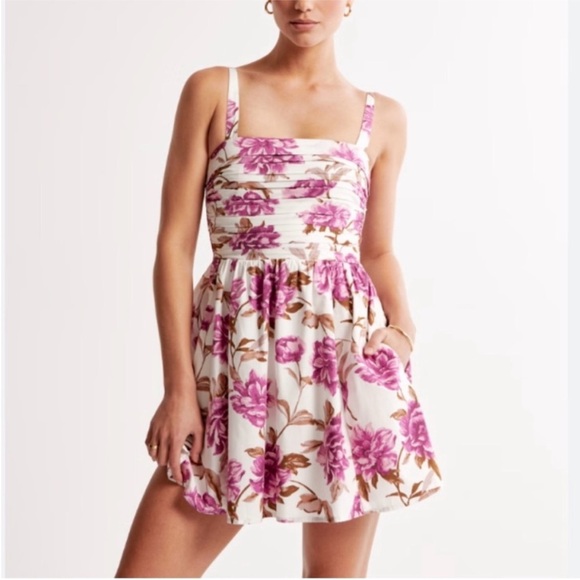 Abercrombie & Fitch Dresses & Skirts - Abercrombie & Fitch Floral Emerson Mini Dress NWT